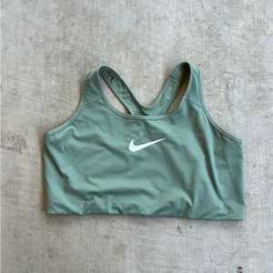 Nike swoosh bra